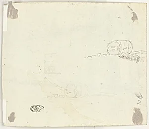 Sketches of a Barrel and Other Objects