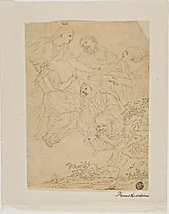 Sketches of Figures, Landscape