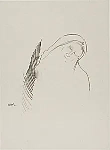 Sleep by Odilon Redon