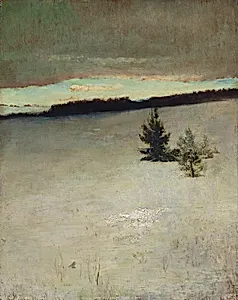 Snow Field, Morning, Roxbury
