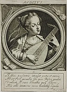 Sound, plate two from The Five Senses