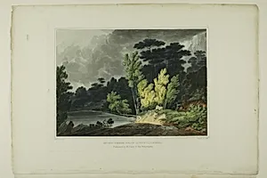 Spirit Creek; Near Augusta, Georgia, plate two of the second number of Picturesque Views of American Scenery