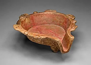 Spouted Dish with King Vulture Heads