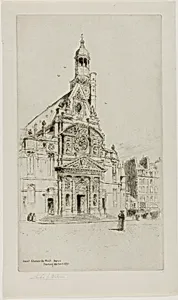 St. Etienne du Mont, Paris