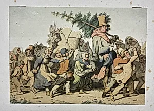 St. Nicolas Surrounded by Children by Theodor Mintrop