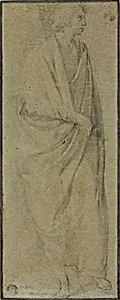Standing Draped Male Figure