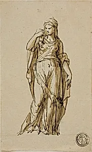 Standing Female Figure Turning to the Left
