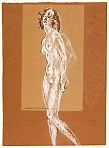 Standing Female Nude