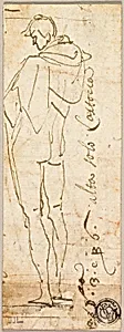 Standing Male Nude by Andrea del Sarto