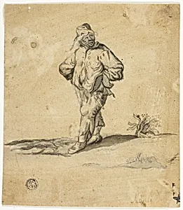 Standing Peasant with Arms Akimbo