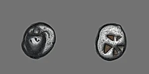 Stater (Coin) Depicting a Sea Turtle by Ancient Greek