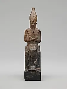 Statuette of Osiris by Ancient Egyptian