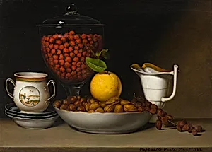 Still Life—Strawberries, Nuts, &c.