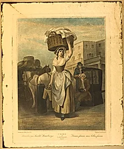 Strawberries, Scarlet Strawberries, Plate 9 from The Cries of London
