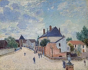 Street in Moret