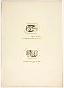 Study for a plate from The Task by Thomas Stothard