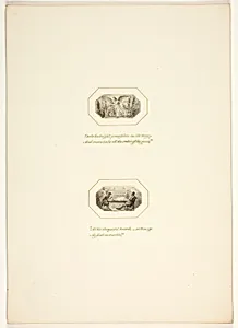 Study for a plate from The Task by Thomas Stothard