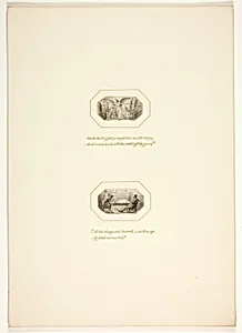 Study for a plate from The Task by Thomas Stothard
