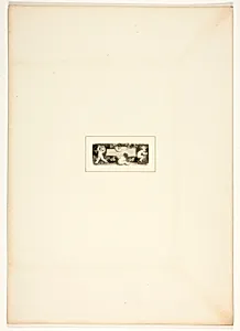 Study for a plate from The Triumphs of Temper, in the 1796 Royal Engagements Pocket Book