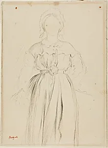 Study for a Portrait of Marguérite de Gas by Hilaire Germain Edgar Degas