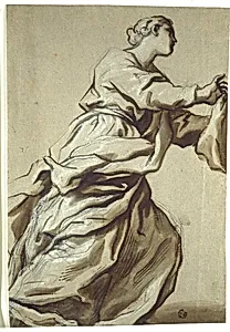 Study for Detail: Saint Veronica