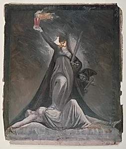 Study for Inquisition, Illustration to Columbiad