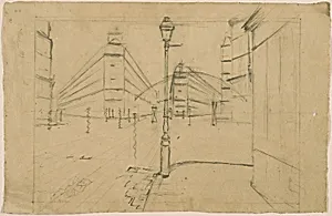 Study for Paris Street; Rainy Day