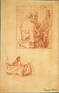Study for Saint Bartholomew and Drapery