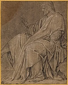 Study for Saint Louis Healing the Sick