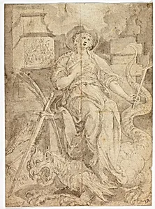 Study for Saint Margaret