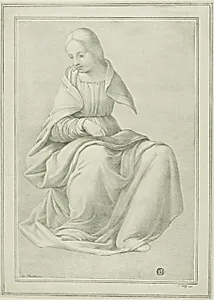 Study for Seated Figure of a Woman