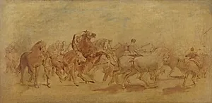Study for The Horse Fair