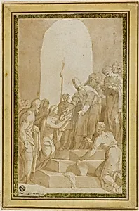 Study for the Presentation of the Christ Child in the Temple