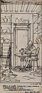 Study for Vignette-Frontispiece in Poncelot's "Principes Generaux pour Servir à l'Education des Enfants", vol. III by Hubert François Gravelot