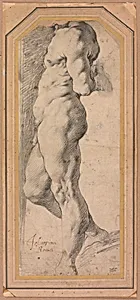 Study of a Standing Male Nude
