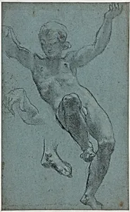 Study of a Youth for the Loggia of Cupid and Psyche