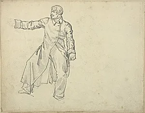 Study of an Artilleryman by Jean Louis André Théodore Géricault