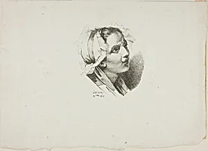 Study of the Head of a Young Girl