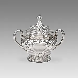 Sugar Bowl and Lid (part of a set)