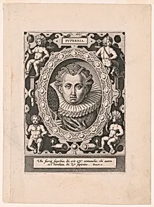 Superbia, plate 1 from The Seven Vices
