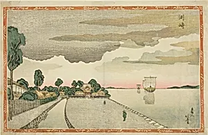 Susaki, from the series "New Perspective Pictures (Shin uki-e)"
