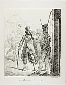 Swiss Sentry at the Louvre