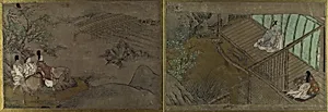 Tale of Genji by Mitsushige, Tosa