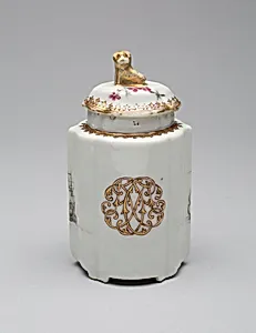 Tea Caddy with Cover
