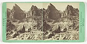 Temples of the Rio Virgin, from the series "Utah"
