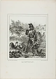 Temptation by Denis Auguste Marie Raffet