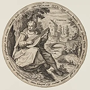 Terpsichore, from The Muses