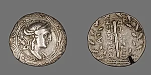 Tetradrachm (Coin) Depicting the Goddess Artemis Tauropolis by Ancient Greek