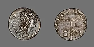 Tetradrachm (Coin) Portraying Alexander the Great by Ancient Greek