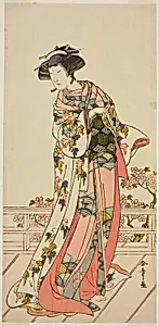 The Actor Nakamura Tomijuro I in an Unidentified Role by Katsukawa Shunsho